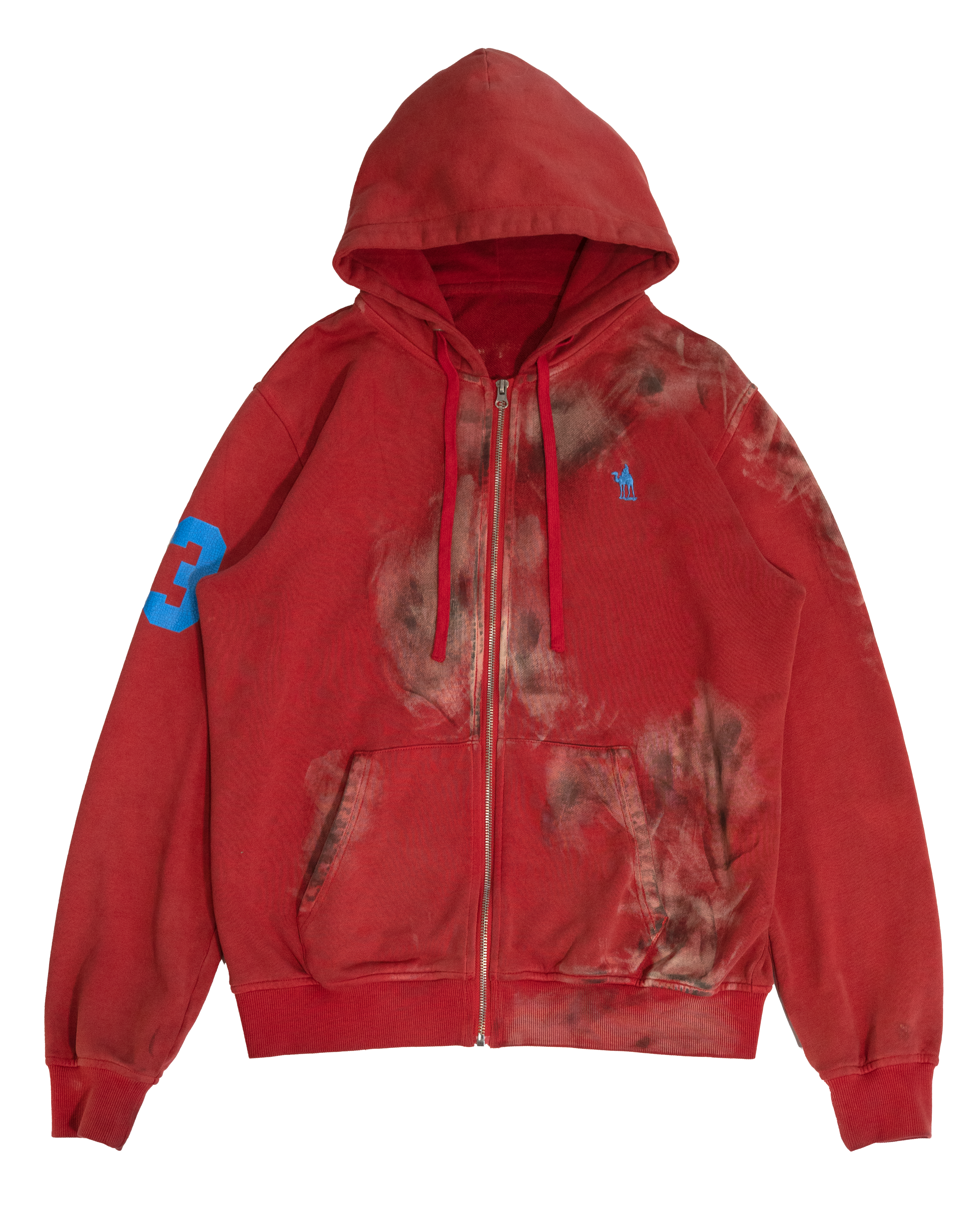 "nomad" faux fox fur hoodie