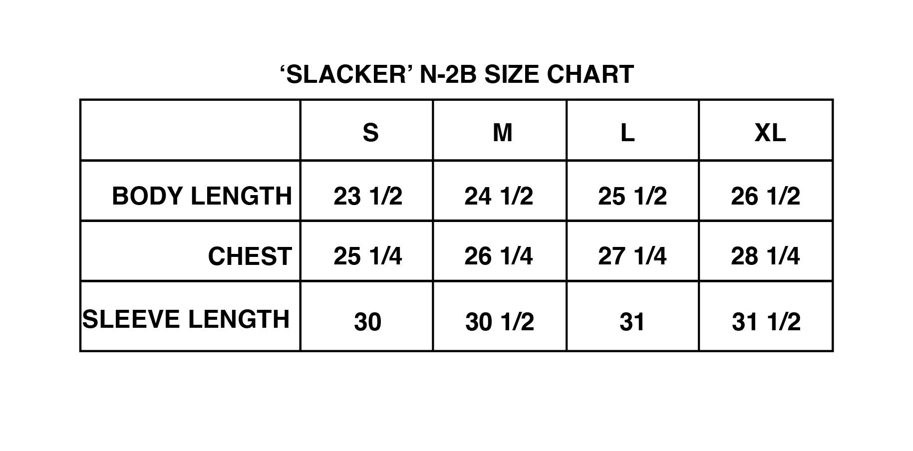 'SLACKER' N-2B BLACK BOMBER