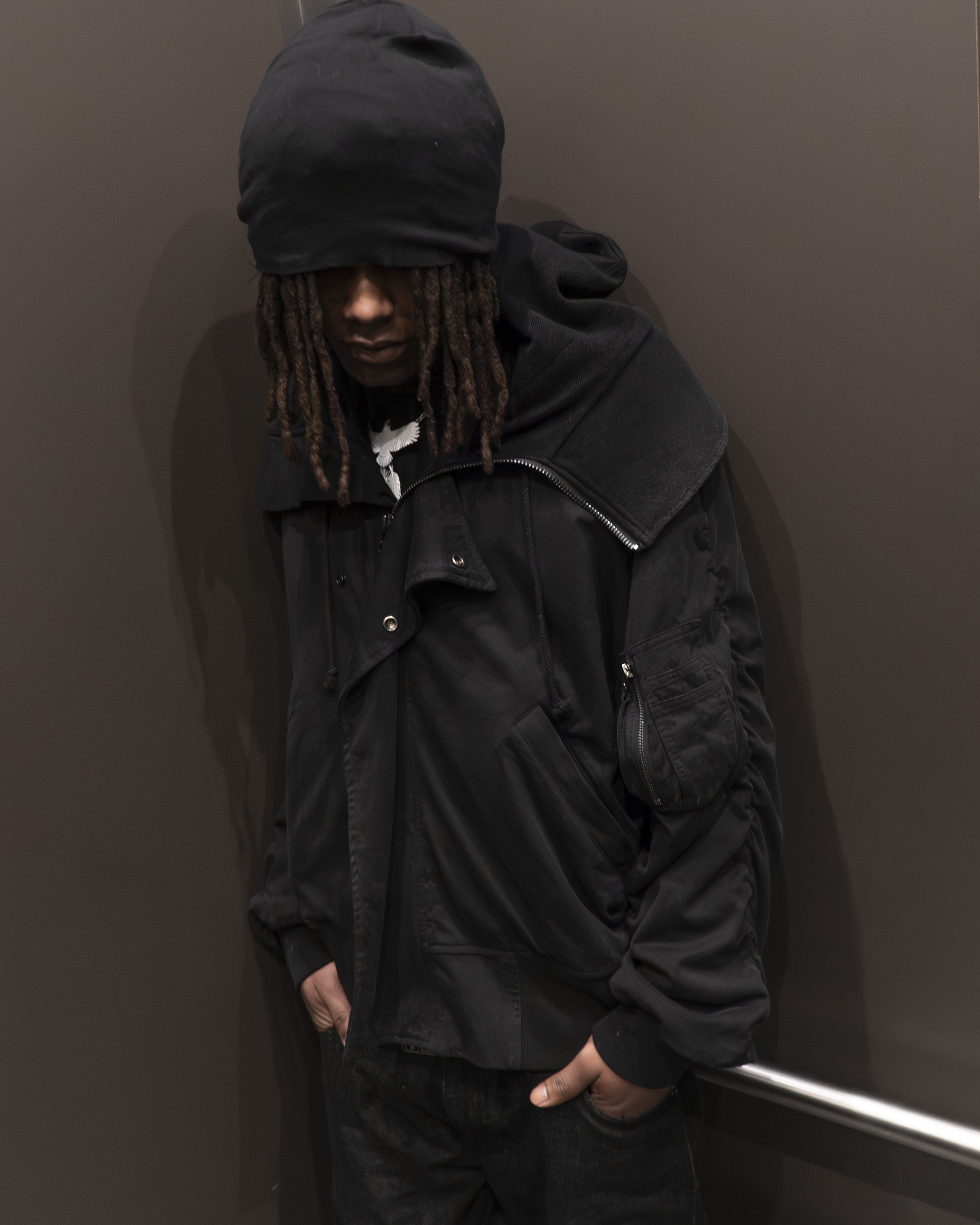 'SLACKER' N-2B BLACK BOMBER