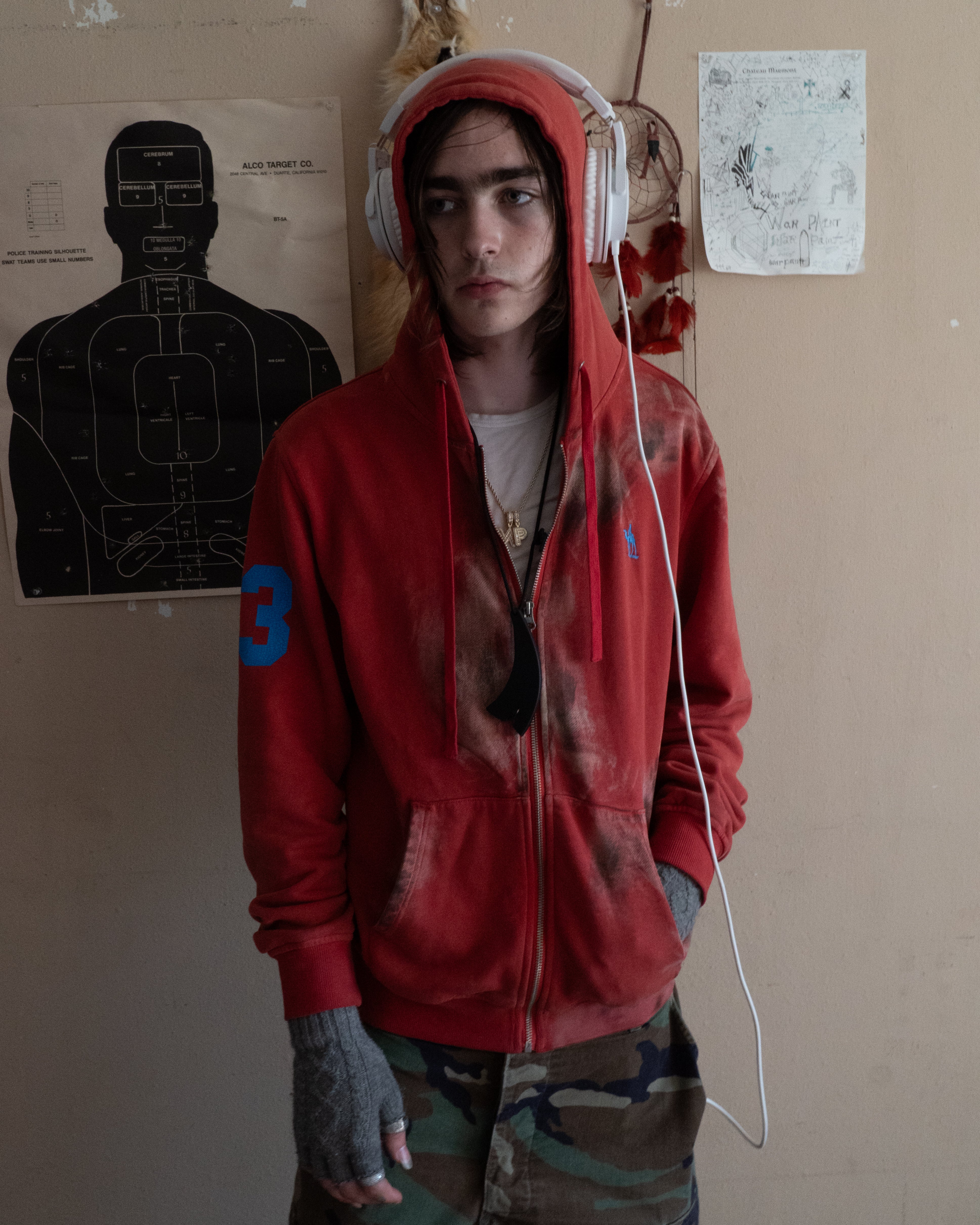 SILK ROAD, ZIP UP HOODIE